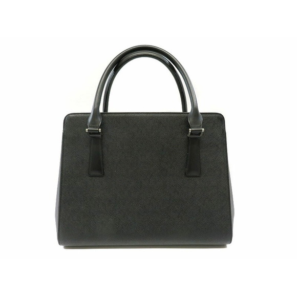 Burberry Leather Handbag Black - Picture 2 of 9